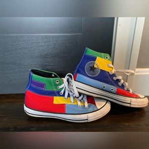 Converse Patchwork Shoes